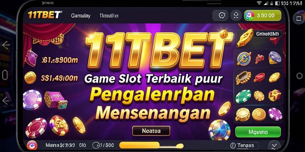 Tampilan gameplay Slot yang mengasyikkan di 11TBET.
