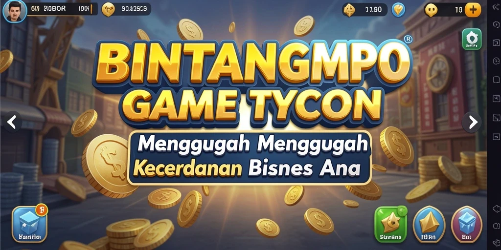 Screenshot gameplay BINTANGMPO yang menampilkan suasana Tycoon.