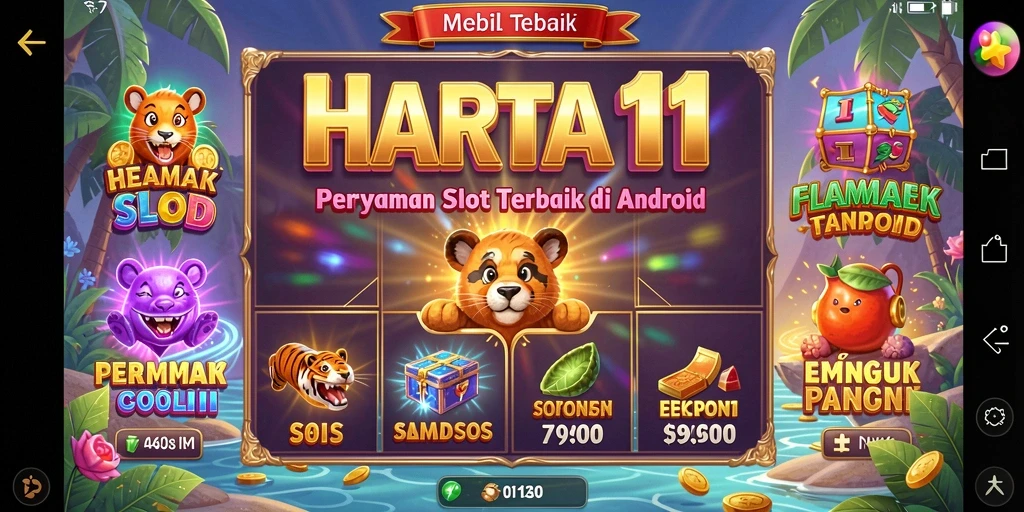 Screenshot gameplay HARTA11 menampilkan keseruan permainan Slot.