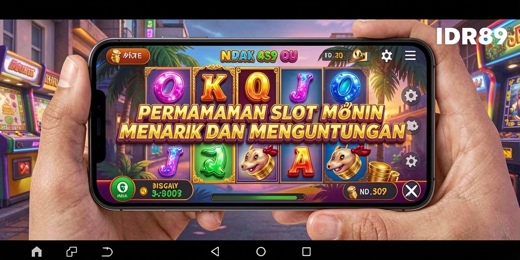 Screenshot utama IDR89 menampilkan gameplay slot yang seru dan menarik.