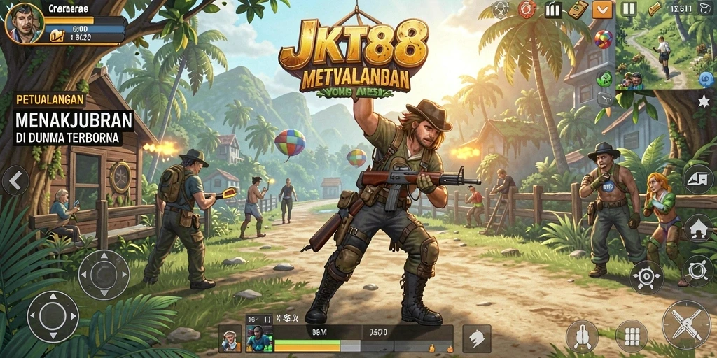 Gameplay seru di dunia terbuka JKT88.