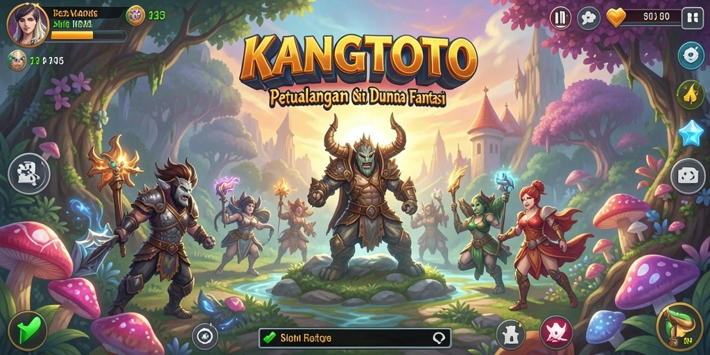 Tampilan gameplay KANGTOTO yang seru dan mendebarkan.