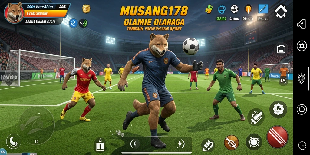 Tampilan gameplay menarik dan menegangkan dari MUSANG178.