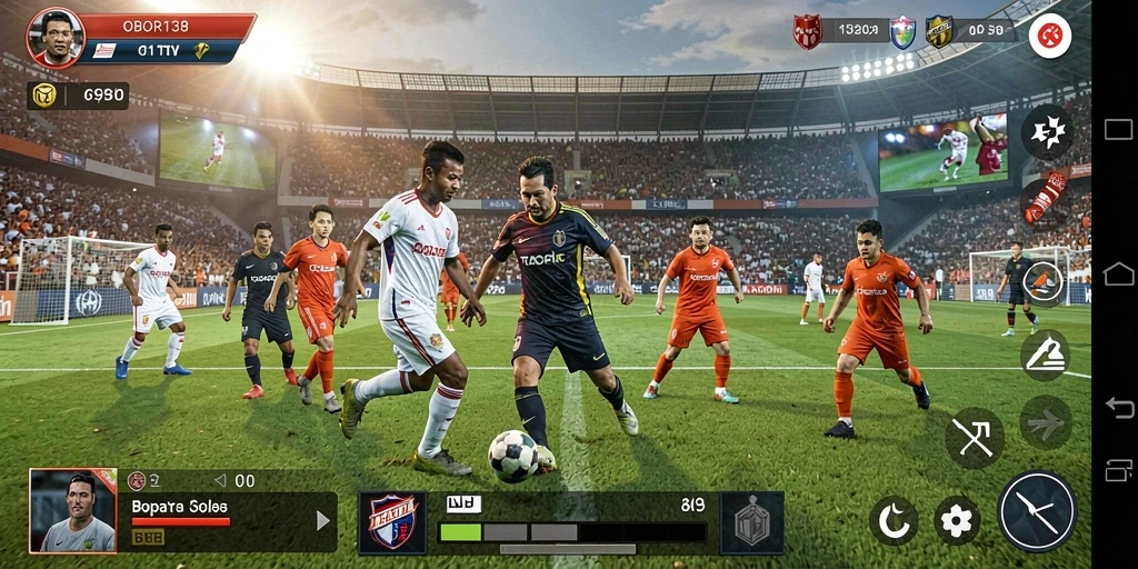 Tampilan utama gameplay OBOR138 yang menegangkan dan seru.
